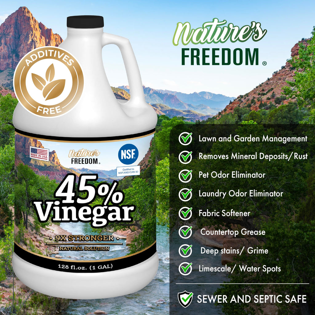 45% Concentrated Vinegar (128 Fl Oz)