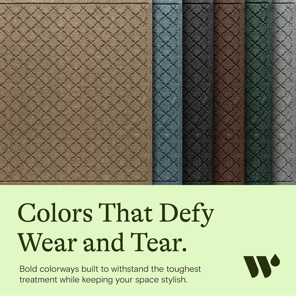 Cordova Front Door Mat Indoor Outdoor Entrance (6 Sq Ft)