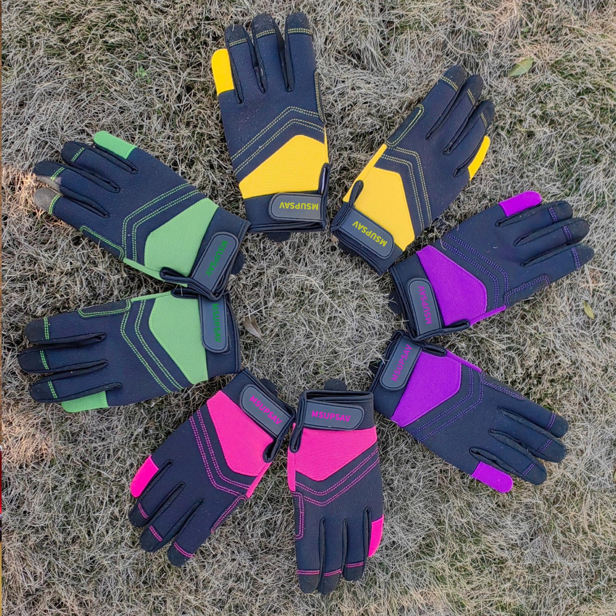 Women's Large Pink Work Gloves