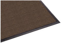 Guardian WaterGuard Indoor/Outdoor Wiper Scraper Floor Mat, Rubber/Nylon, 6'x12', Brown